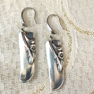 Vintage Silverware Earrings